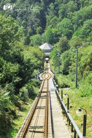 Funicolare che porta al Sacro Monte 