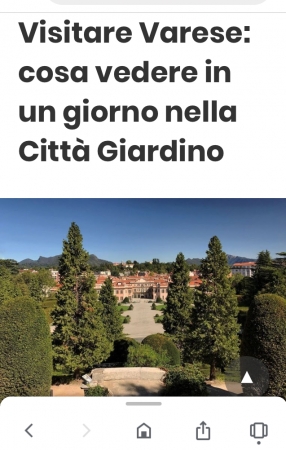 Palazzo Estense e i suoi  meravigliosi giardini 